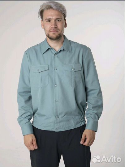 Новая военная офисная рубашка вс мо РФ,50/3 мужск