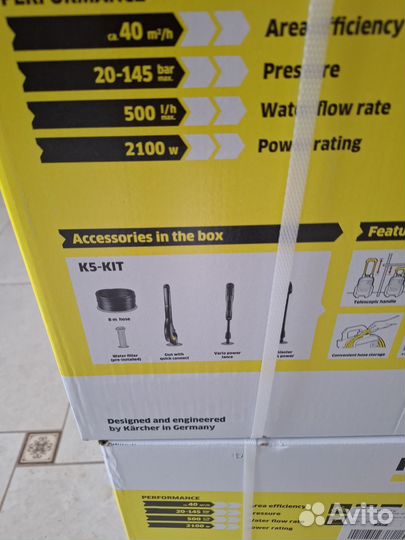 Karcher K 5 Compact 1.630-750.0 2100 Вт