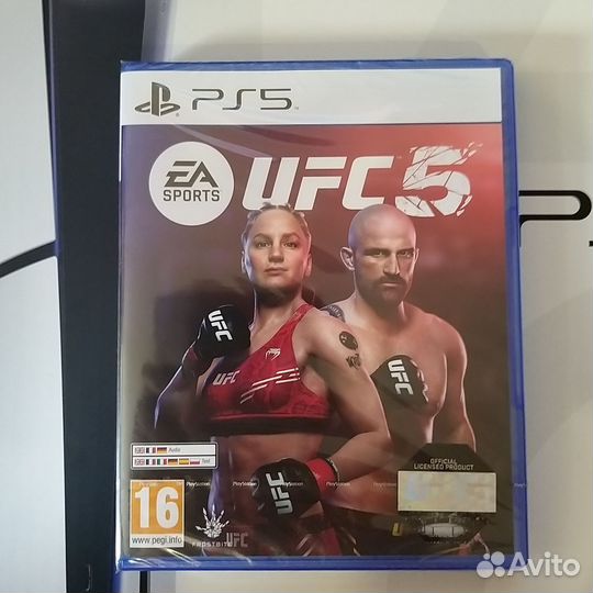 Ufc5 ps5 новый диск