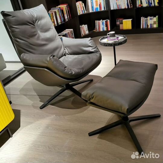 Кресло с оттоманкой Dunham