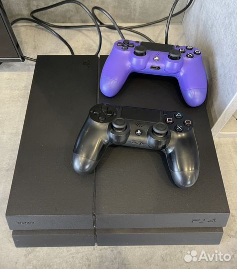 Sony playstation 4 fat 500gb + подписка на 2 мес