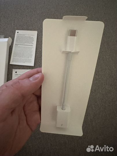 Переходник/адаптер Apple USB - USB Type-C, 0.1 м