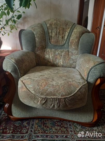 Набор мебели два кресла и раскладной диван