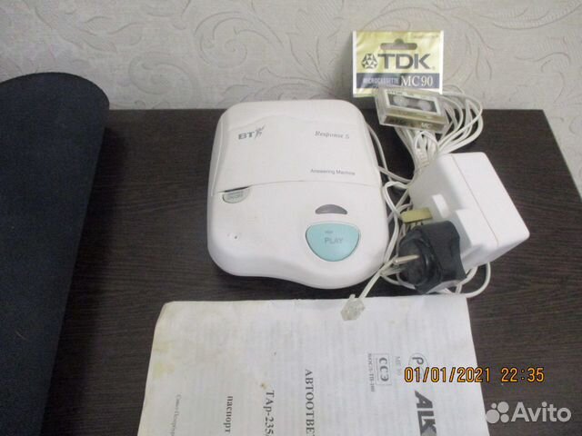 Автоответчик кассетный, телефон- Алкотел тар-235/5