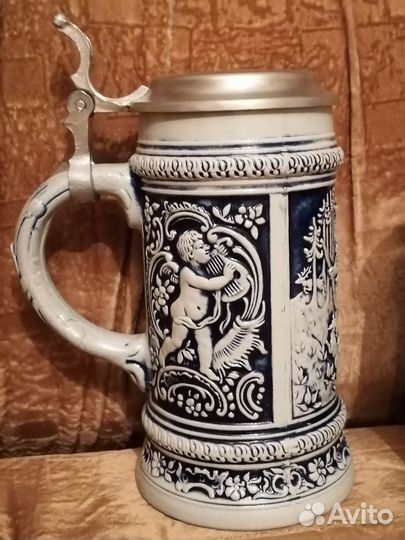 Кружка пивная Охота Gerz Германия