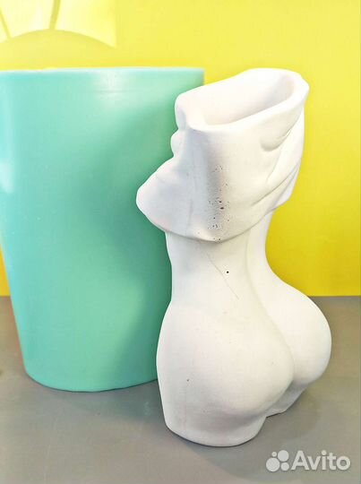 Силиконовая форма Торс женский 20 см