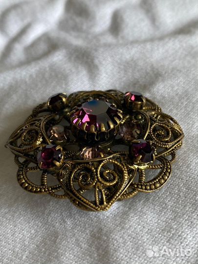 Брошь Чехословакия Винтаж