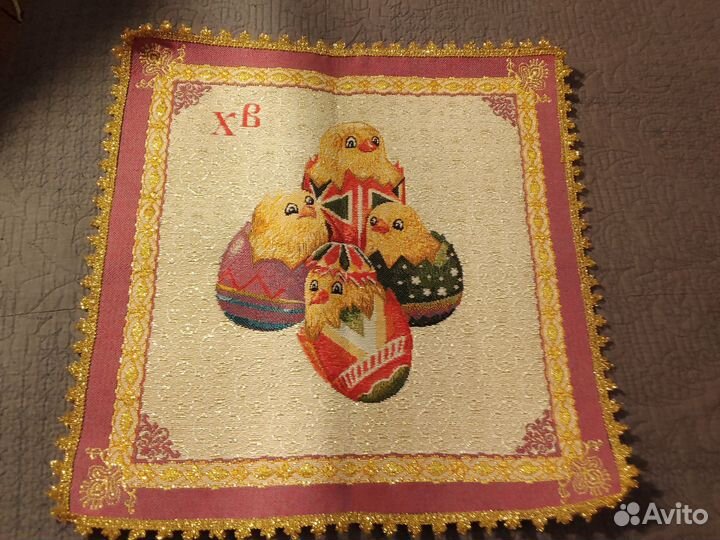 Салфетка квадратная гобелен 35 на 35 см