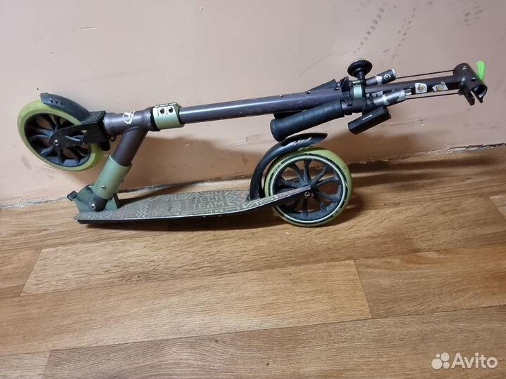 Самокат двухколесный б/у tech team comfort 180r