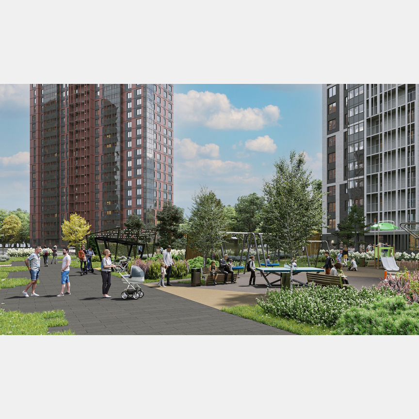 2-к. квартира, 52,5 м², 1/24 эт.