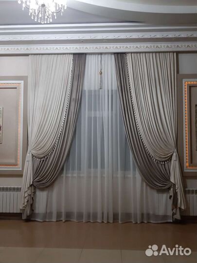 Работа швеи, пошив штор любой сложности,дизайн