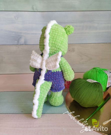 Вязаные игрушки ручной работы в наличии
