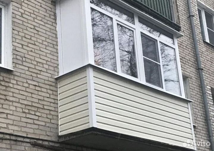 Остекление балконов и лоджий под ключ Y0974