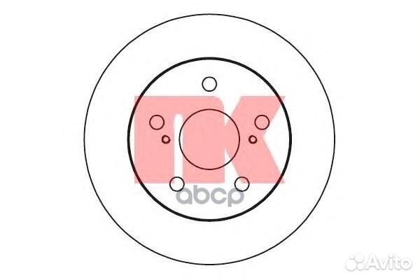 Диск тормозной 2045124