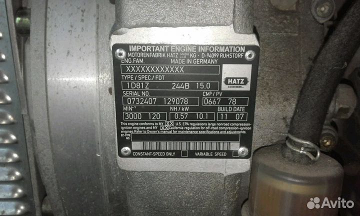 Дезельный генератор новый