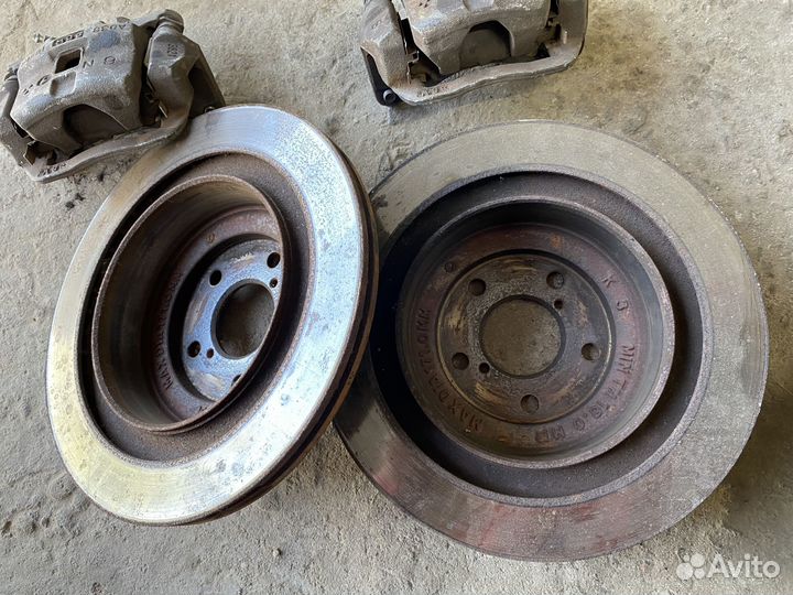 Тормоза задние 290 Subaru Legacy Outback BL BP B13