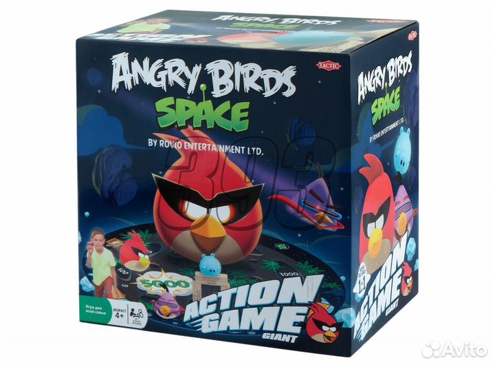 Уц) Настольная игра Angry Birds Space №1 (48502)
