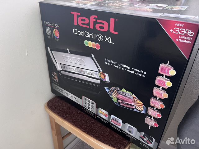 Гриль tefal optigrill xl новый