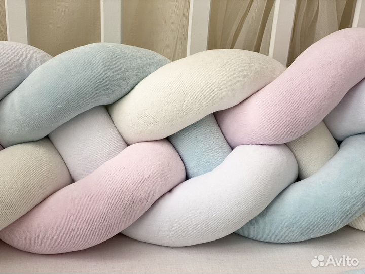 Бортик косичка