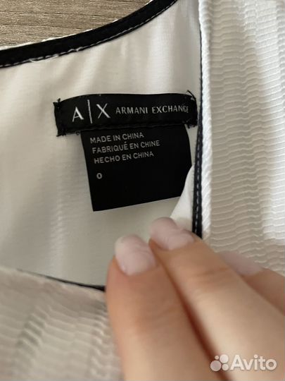 Летнее платье XS Armani Exchange