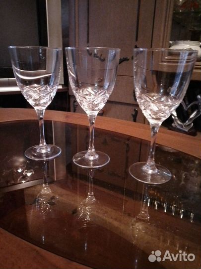 Фужеры хрустальные
