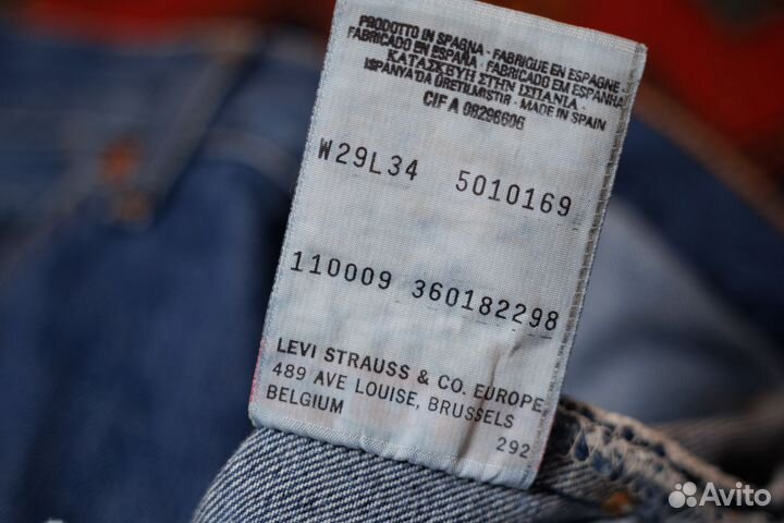 Levis 501w29