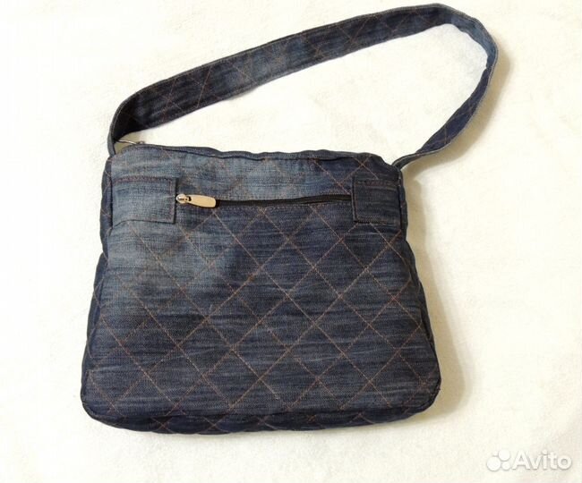 Джинсовая сумка 30*25