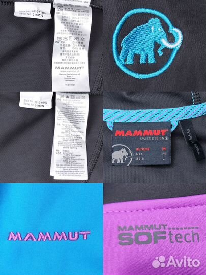 Куртка mammut softshell SOF-tech 3L. Оригинал