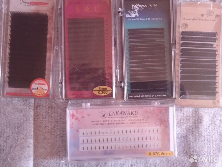 Все для наращивания ресниц