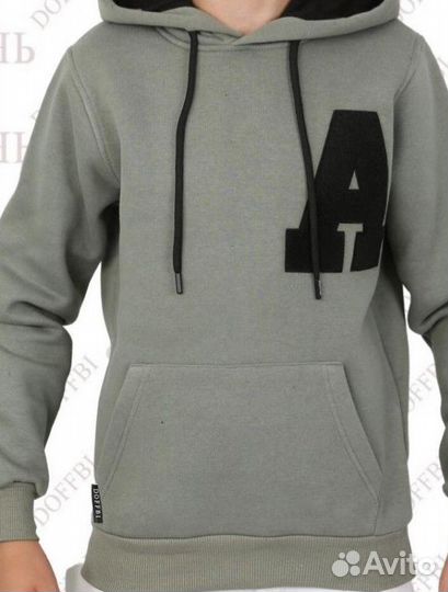 Толстовка с капюшоном тёплая