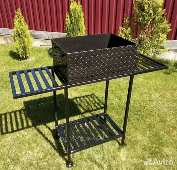 Мангал с установкой