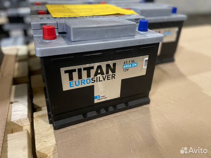 Аккумулятор Titan ES 61 прямой полярности