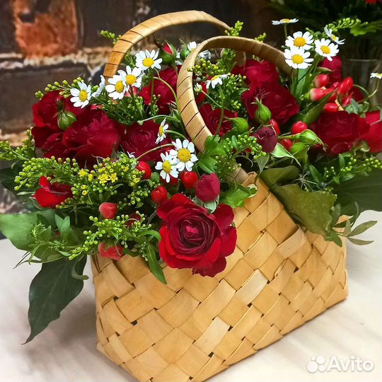 Букеты из живых цветов на заказ