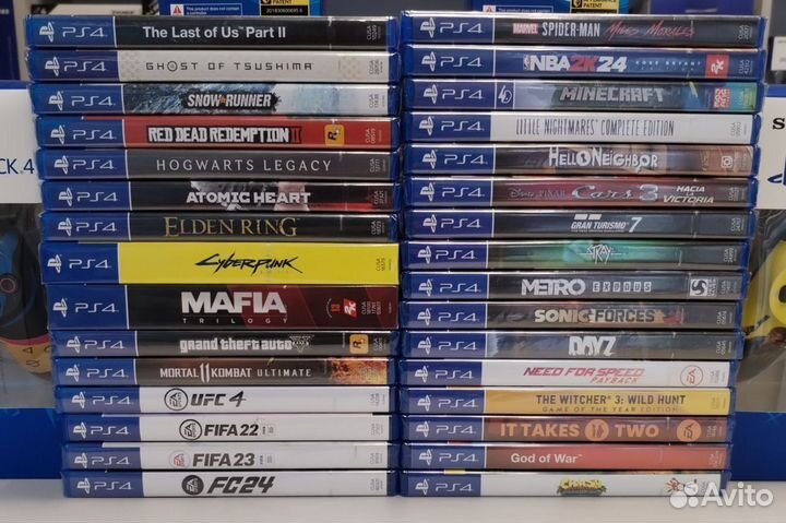 Игры PlayStation 4 диски
