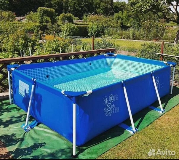 Каркасный бассейн 300*200*75 Intex