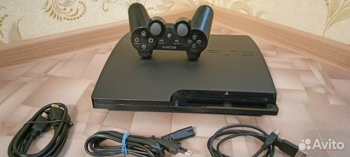 Sony PS3 прошитая, 500 gb + 32 игры