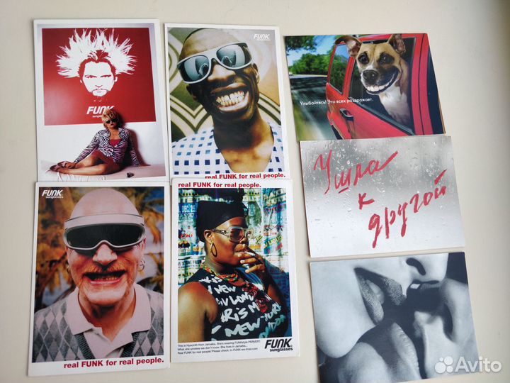 Дизайнерские открытки магазина Капсула набор