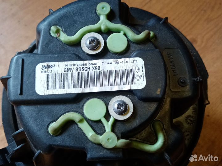 Моторчик отопителя рено логан1. сандеро 1