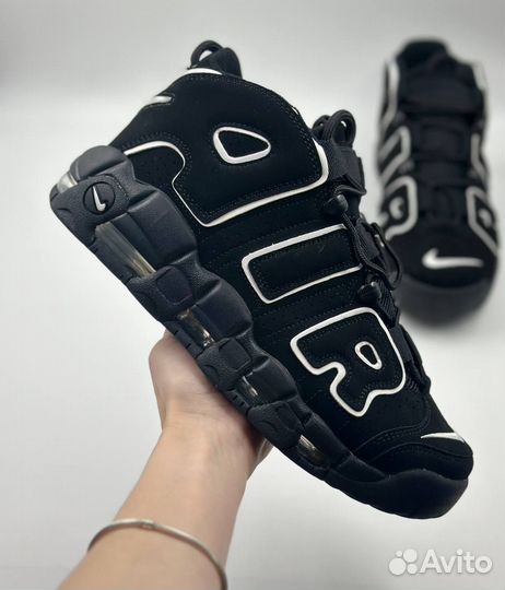 Черные Nike Air Uptempo