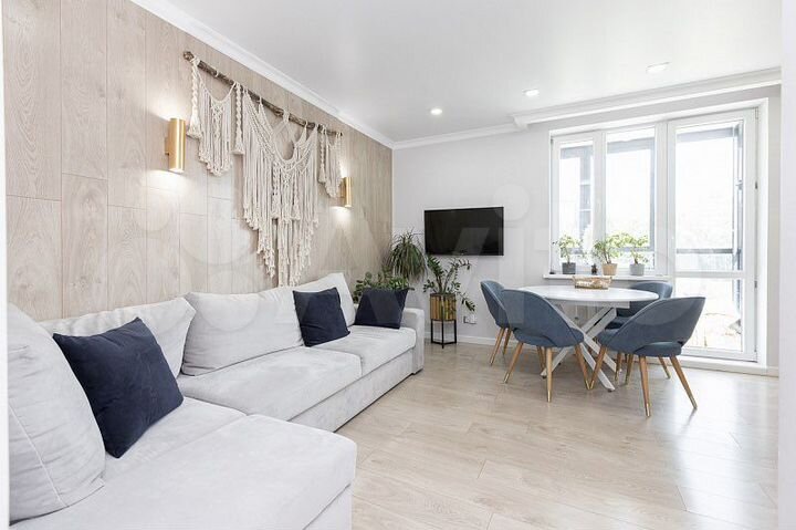 4-к. квартира, 89,5 м², 2/9 эт.