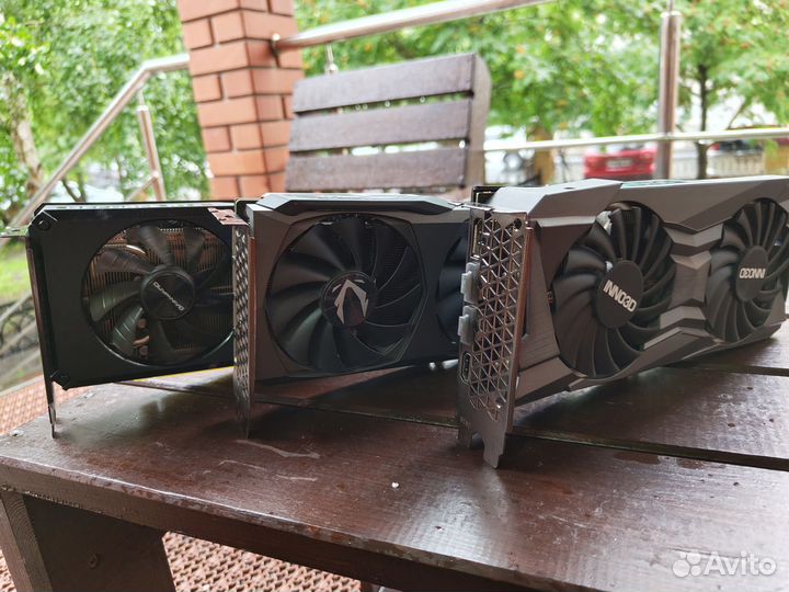 Видеокарты RTX3060TI/3070/3080