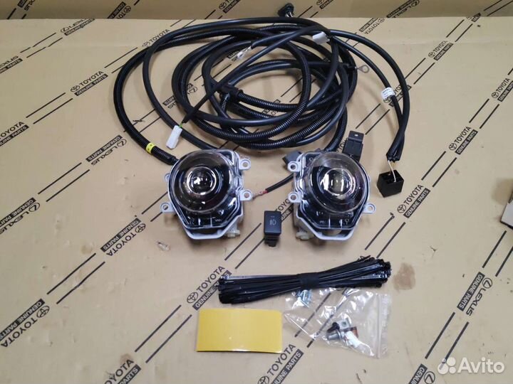 Противотуманные фары led toyota rav4 50