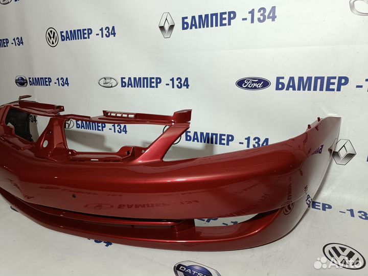 Бампер передний mitsubishi lancer 9 красный