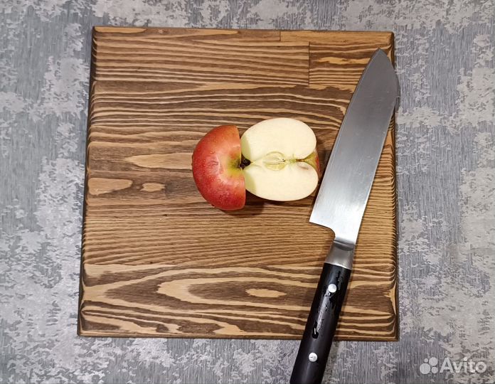 Доска разделочная, квадратная, натуральное дерево