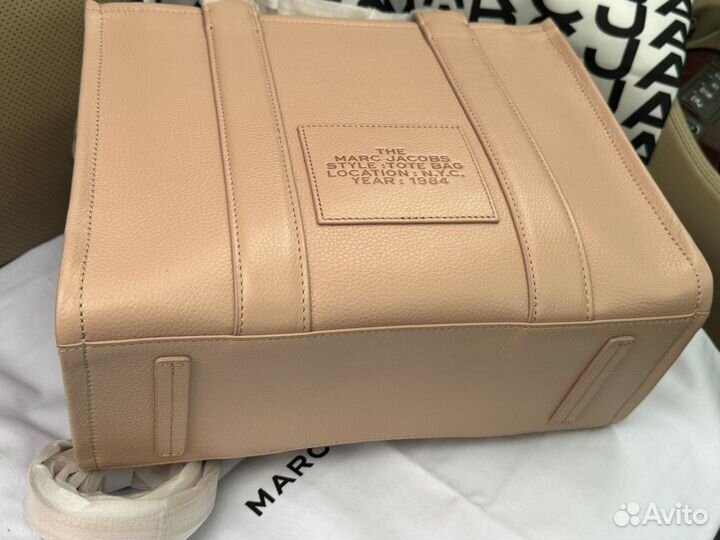 Сумка the tote bag Marc Jacobs leather medium bag