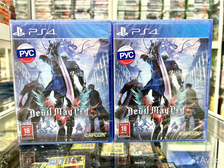 Новый Devil May Cry 5 на PS4 PS5