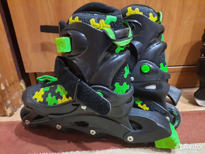 Роликовые коньки детские раздвижные
