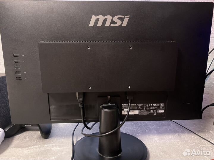 23.8 Монитор MSI Pro MP242V черный 75 гц