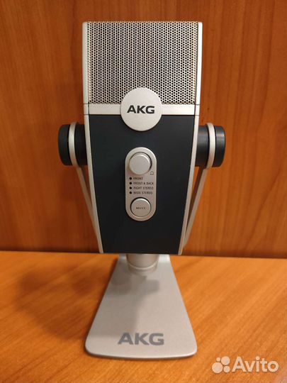 Микрофон проводной AKG Lyra (C44-USB), разъем: USB