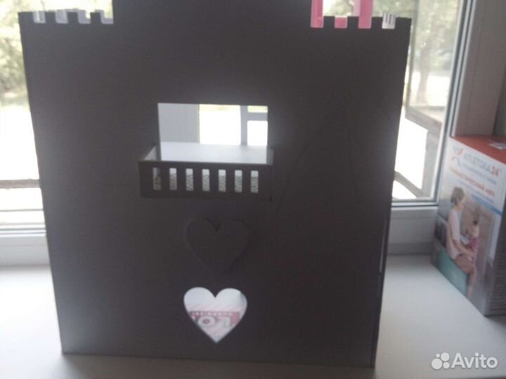 Деревянный домик для кукол лол